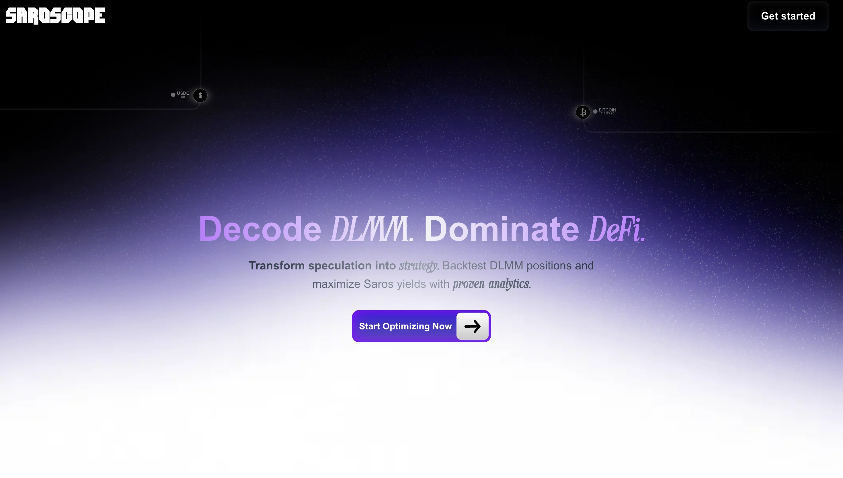 saroscope - Liquidity pool checker